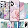 For Infinix Zero 20 Case X6821 Marble Soft TPU Silicone Shockproof Case for Infinix Zero 20 4G 2022 Phone Cover Protective Coque