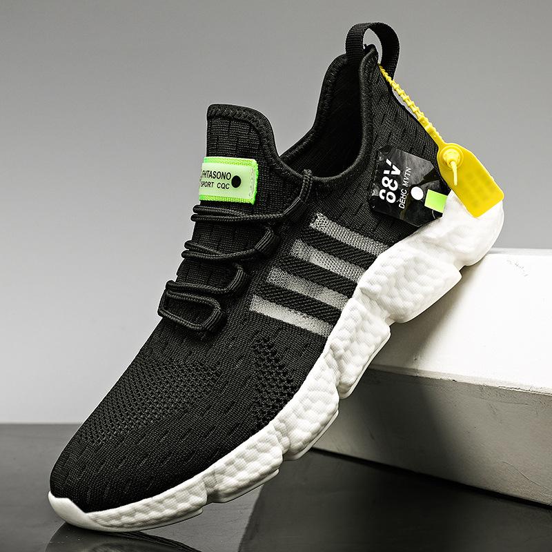 Summer Thin Men's Shoes Mesh Shoes Sports Hollow Mesh Lightweight Running Shoes Running Shoes Casual Shoes Men