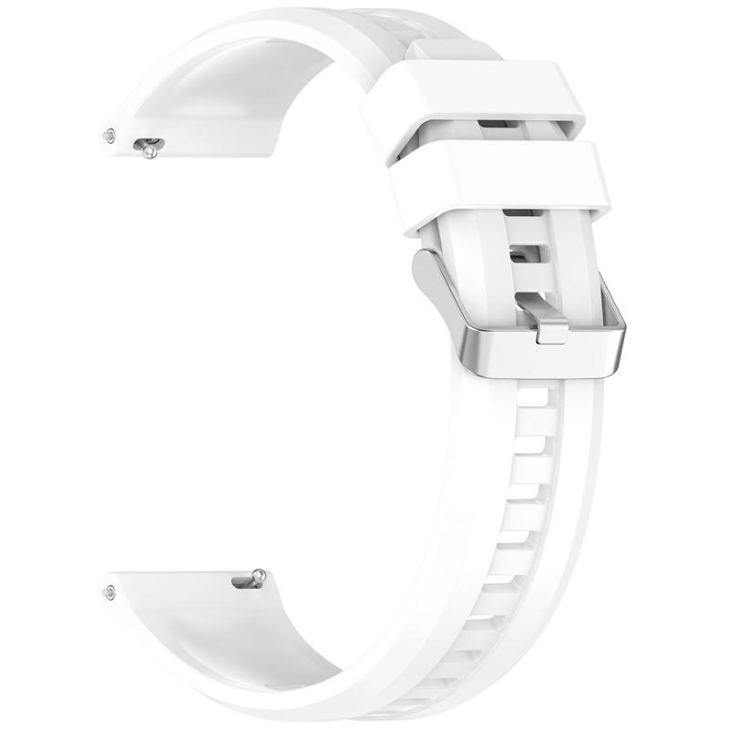 

22mm Silicone Bracelet for Huawei Watch GT 6 Band GT 5 46mm Correa Sport Wristband for Huawei Watch GT 6 Pro 46mm Strap GT 5 Pro 22mm белый