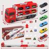 Joyreal Vehicle Toy - Construction Vehicle Set with Carrier & 6 Mini Cars, Ages 3-6