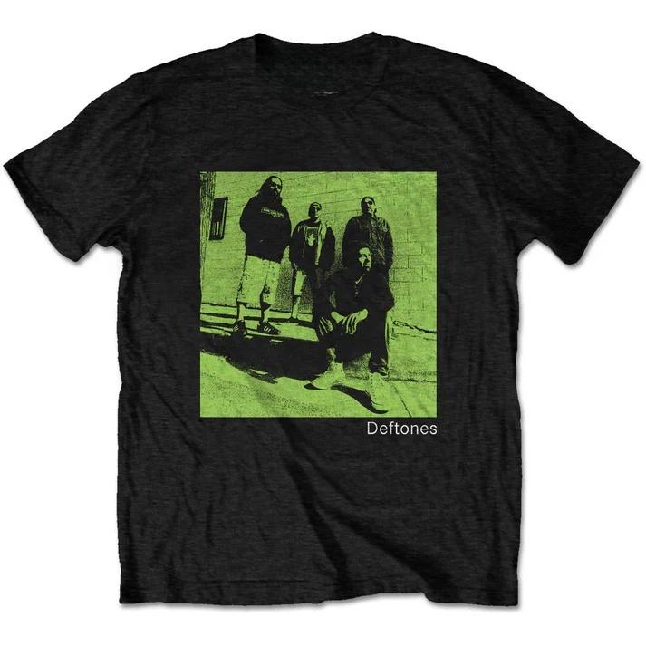 Deftones Around The Fur Men Women Printed T-Shirt Black Band Unisex Cotton Summer Street Harajuku Comfortable Oversized T Shirts