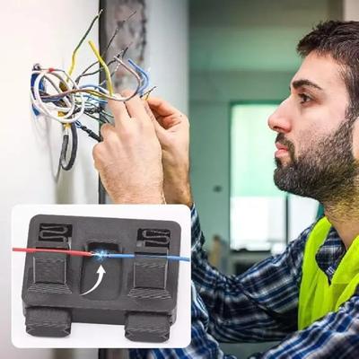 Plastic Electric Wire Welding Fixture Hands-free Operation Versatile Welding Electrode Holder Durable Precision Alignment