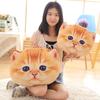 40cm Cat Pillow Car Cushion Cute Cat Shape Nap Pillow Cute Seat Cushion Plush Toys Animal Pillow
