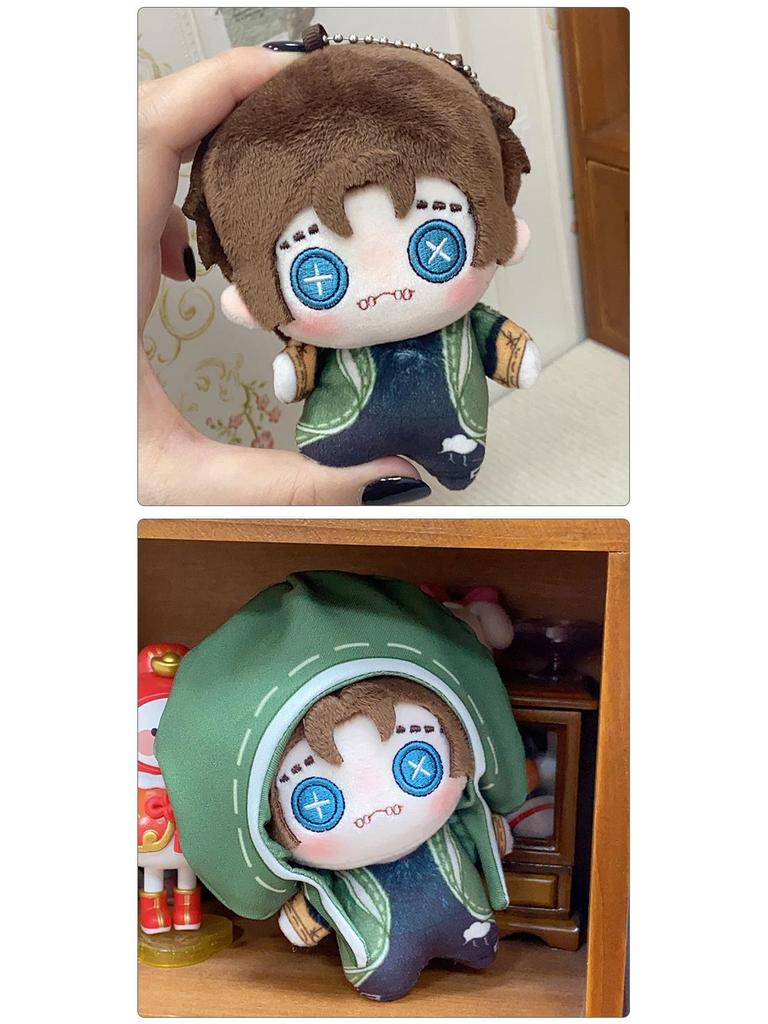 Identity V Fan-Made Merchandise: 10cm Cotton Dolls - Gardener, Reporter Alice, Naib, Mercenary, and Joseph