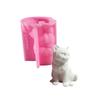 Easy To Use Cats Decoration Silicone Molds Flexible and Easy to Clean Cats Shape Silicone Ornament Mould for Crafts