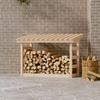 822442 vidaXL Firewood Rack 108x64,5x78 Cm Pine Wood