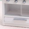 Miniaturschrank Realistisches Rollenspiel Holzsimulationsmöbel 1:12 Puppenhaus Mikro Szene Küche Herd Spüle Puppenhaus Zubehör