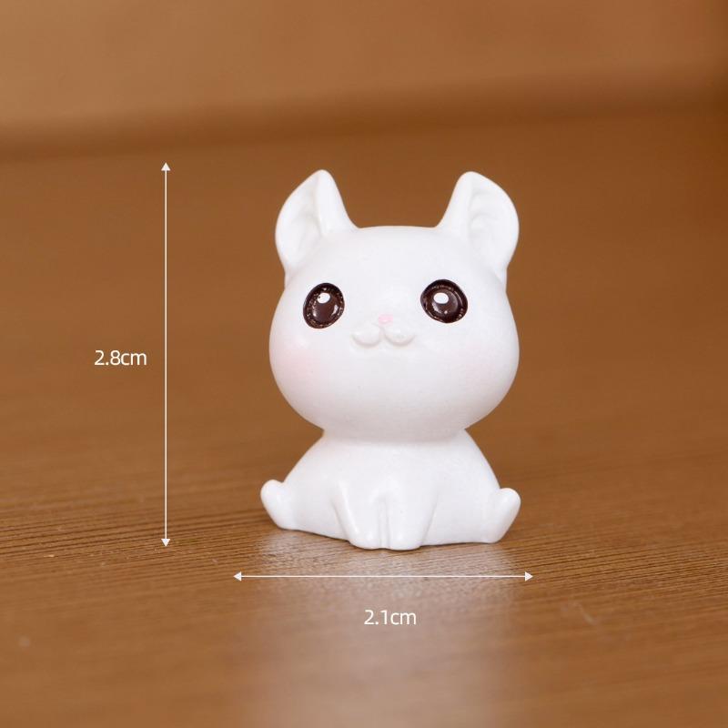 Micro-landscape Decorative Items Resin Handicrafts Desktop Small Ornaments Cartoon Cute Dolls Car Cat Ornaments