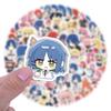 105 New Anime Graffiti Stickers: Lonely Rock Cartoon for Skateboard & Notebook Decoration