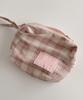 Nuaname Dual Zipper Pouch Pure Blanche