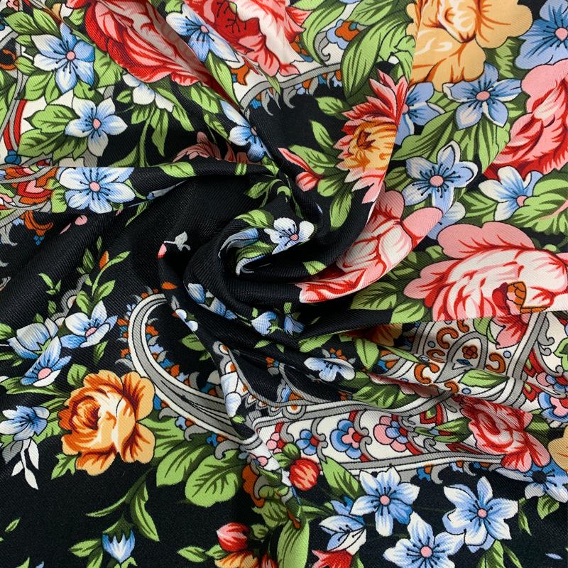 Ethnic Style Women's Shawl - Floral, Autumn/Winter Qipao Scarf, Sun Protection