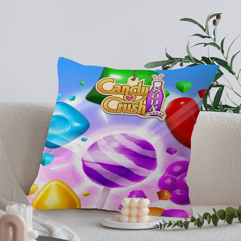 CCandy CCrush SSaga pillow cover sofa cushion cover home room decoration children gift