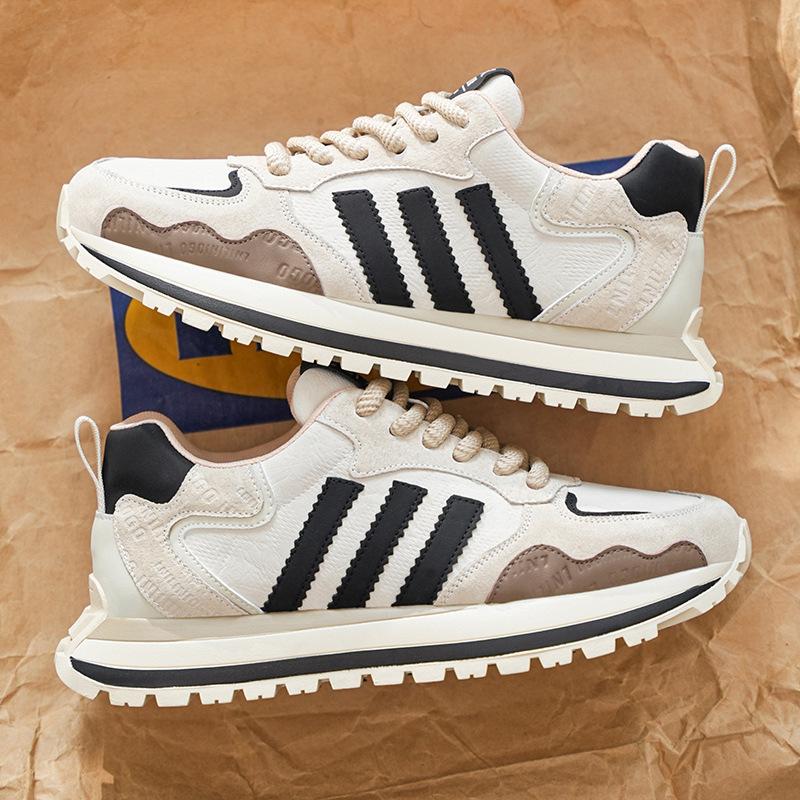 22 удобные и легкие папины кроссовки весенние новые кожаные повседневные спортивные туфли 36