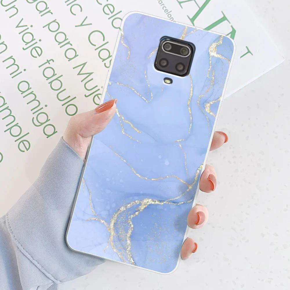 For Xiaomi Redmi Note 9 Note 9T Case For Note 9 Pro Marble Silicone TPU Soft Phone Cases For Redmi Note9s 9 Pro Max Bumper Bags