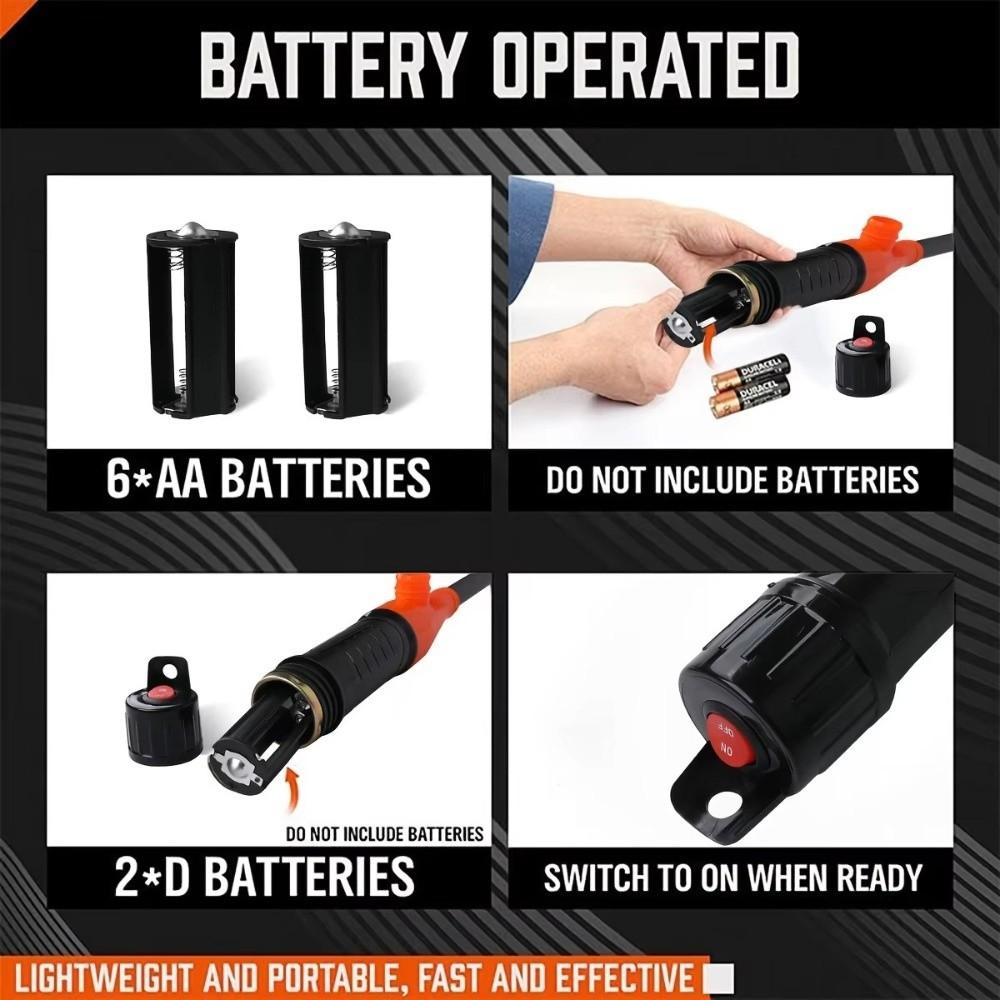 Hanging Design Car Gas Oil Pump Battery Operated Automatic Vacuum Pump Fuel Tank Tools