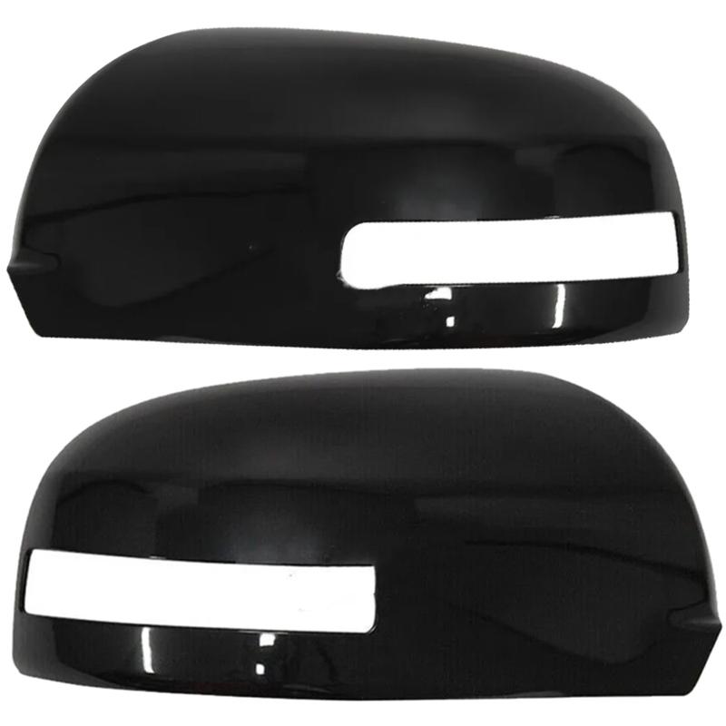 Left/Right Car Side Rearview Mirror Cover Cap Replacement for Mitsubishi Outlander 2013 2014 2015 2016 2017 2018