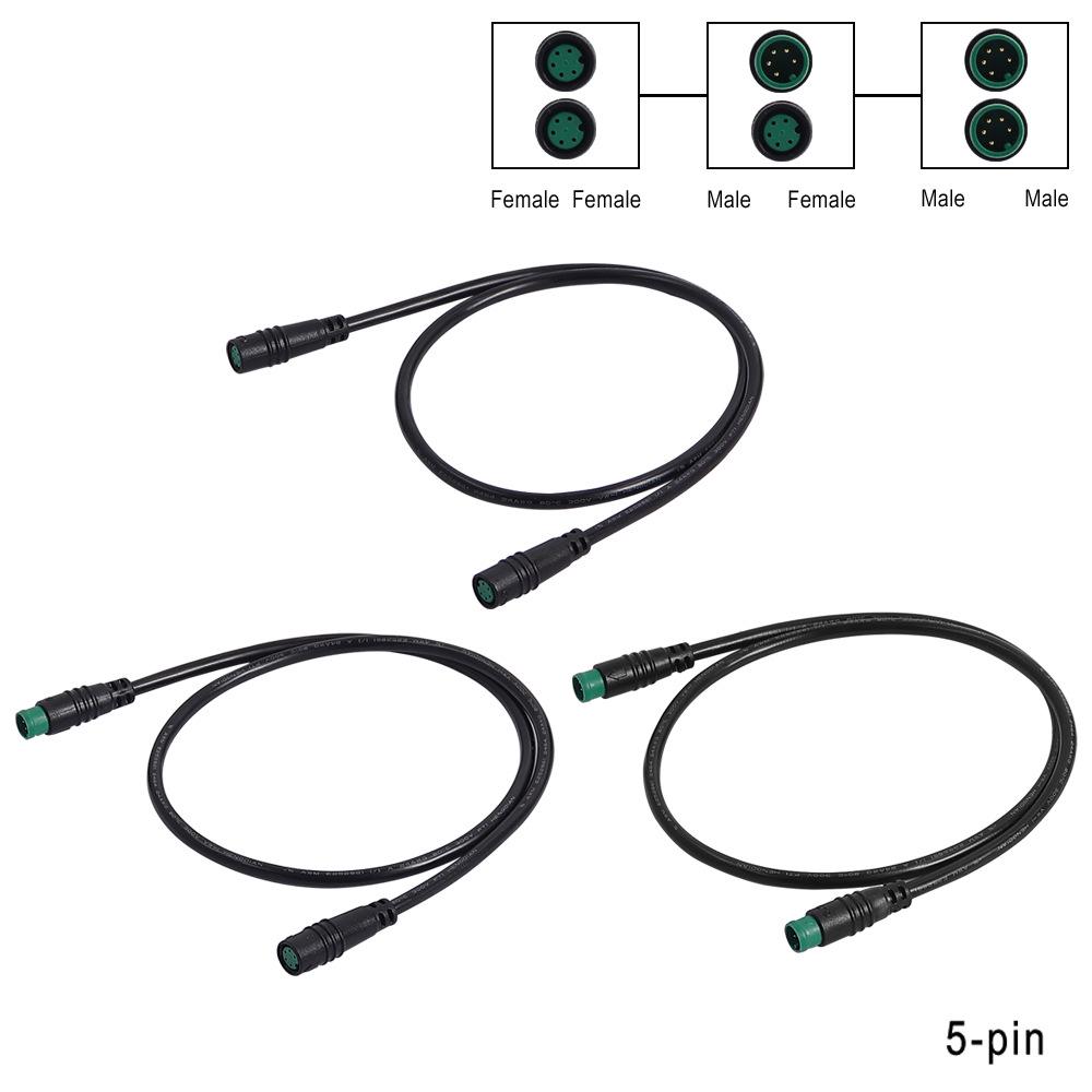 Bafang Mid-Drive 5-Pin Display & Brake Power-Off Sensing Extension Cable