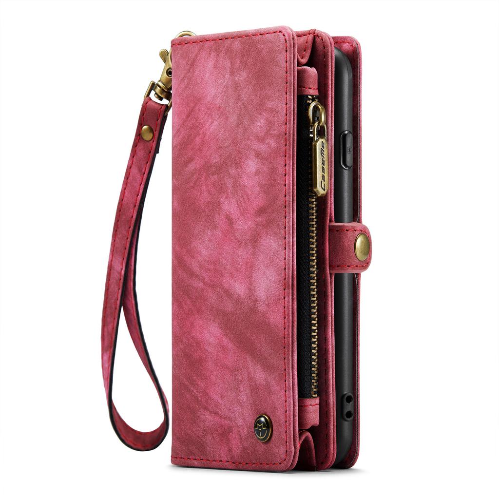Suitable for Apple 11 Phone Case, 2-in-1 iPhone 17 Phone Leather Case with Magnetic Card Slot, 13 Pro Max Flip Cover Case