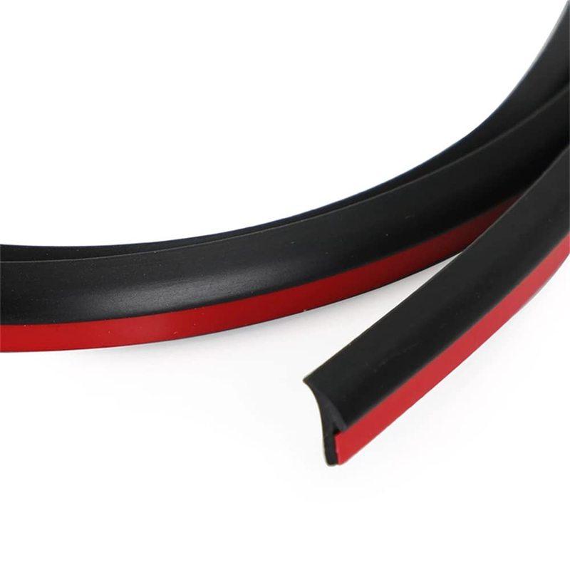 4pcs Car Wheel Arch Flare Rubber Seal Kits For Toyota Land Cruiser 80 Series Black