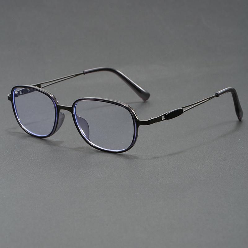 Japanese Handmade Pure Titanium Glasses Frame Small Round Men s Retro Design Ultralight Glasses Flat Light Glasses