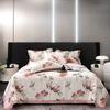 Piumone Estivo Sottile 4 pezzi Tessili per la Casa Lusso Leggero Coperta Estiva Fresca Taglia Queen Piumone per Aria Condizionata Set Lenzuolo Federe