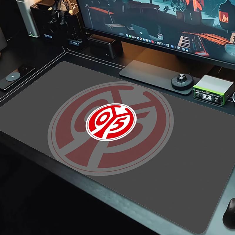 FSV Mainz 05 Mouse Pad Large Gaming Table Cushion Non-slip Laptop Tablet Big Mousepad XXL Mat Mini PC Playmat With Lock edge_xia