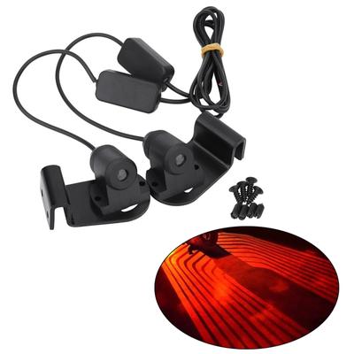 LED Car Door Light Courtesy Projector Welcome Lights Lamps Accessories Anti-Collision Angel Wings 2pcs