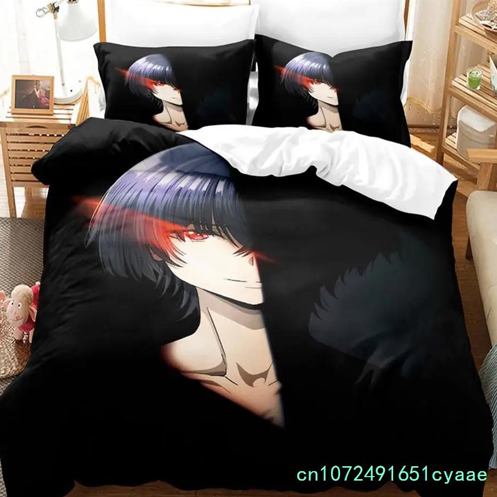 Anime Eminence In Shadow Bedding Set Boys Girls Twin Queen Size Duvet Cover Pillowcase Bed Kids Adult Fashion Home Textileextile