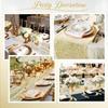 1pc 70cm/27.56in Table Runners Sheer Tulle Cheesecloth with Glitter Metallic Foil for Birthday Anniversary Dining Table Decor
