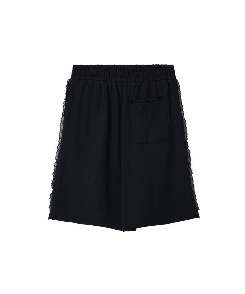 Iteoneolmomeonteu Race Track Shorts - Black
