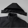 Thickened Fleece-Lined Men's Cotton Coat Hooded Jacket Versatile Casual  -20° Warm Cotton-Padded Coat for Middle-Aged