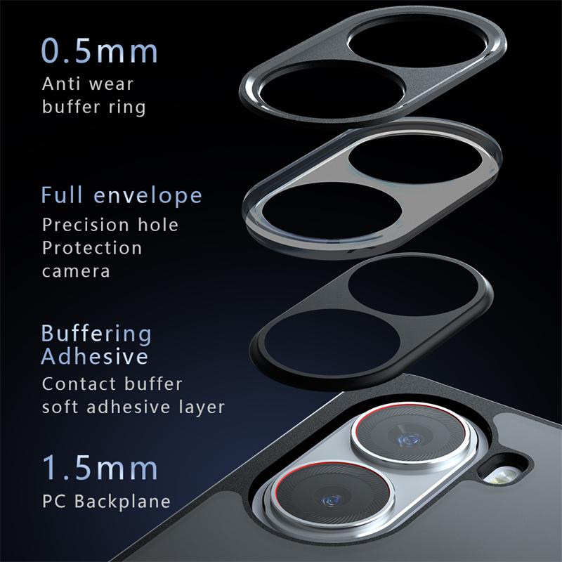Translucent Matte Phone Case For Xiaomi Redmi A5 Anti-knock Matte Full Back Cover For Redmi A5 Case For Redmi A5 Case 6.88 inch