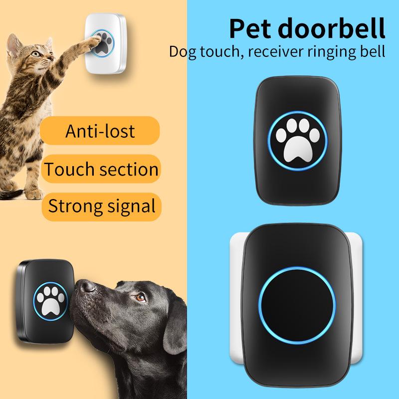Wireless Dog Training Bell: Waterproof Push-Pull Doorbell for Indoor/Outdoor Use