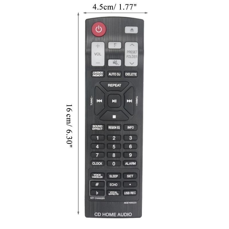 Diaľkové ovládanie Smart TV Protišmykové diaľkové ovládanie AKB74955331 Vhodné pre OJ98 CJ98 NJ98F CJ87 CJS87F CJS98F CJ88 CJS88F