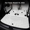 For Tesla Model YL 2026 2027 All-Weather TPE Cargo Liner One-Piece Non-slip Waterproof Trunk Mat Boot Tray Carpet Accessories