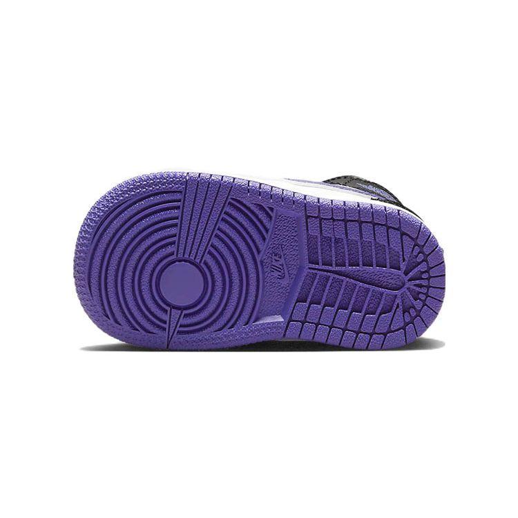 Air Jordan 1 Mid TD Dark Iris Black Purple White 640735-095