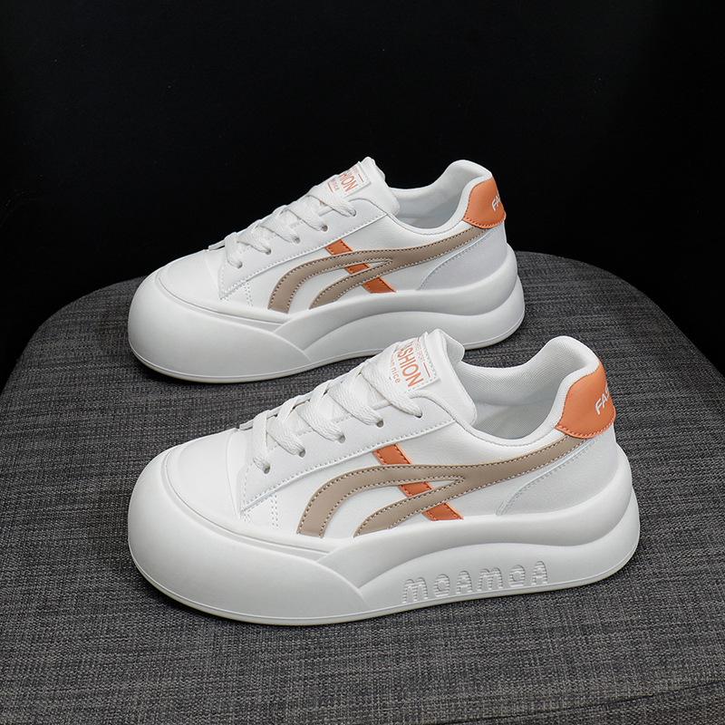 ins Korean version of platform dad shoes 2025 spring new street shot student running sneakers heightening casual NK866