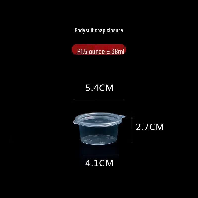 Disposable Food Grade Sauce Containers with Lids