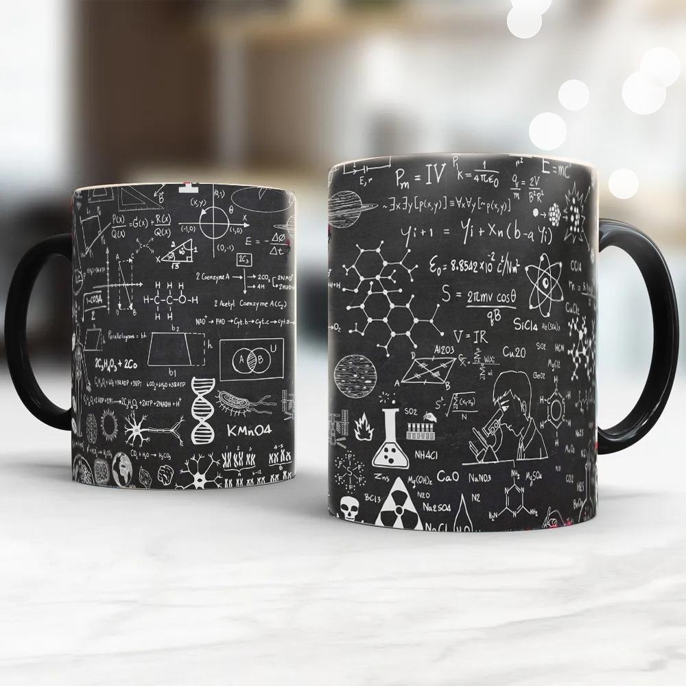

Physical Chemistry Biological Theme Ceramic Coffee Cup Milk Tea Water Cups Breakfast Mug Household Drinkware Birthday Gift 330ml