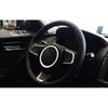 Steering Wheel Horn Button Ring Silver Alloy Trim 2017-2020 1X For Jaguar F-pace