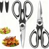 Kitchen Scissors Heavy Duty Premium Sharp Kitchen Shears with Strong Stainless Steel Blades Multi Purpose Cooking Scissors