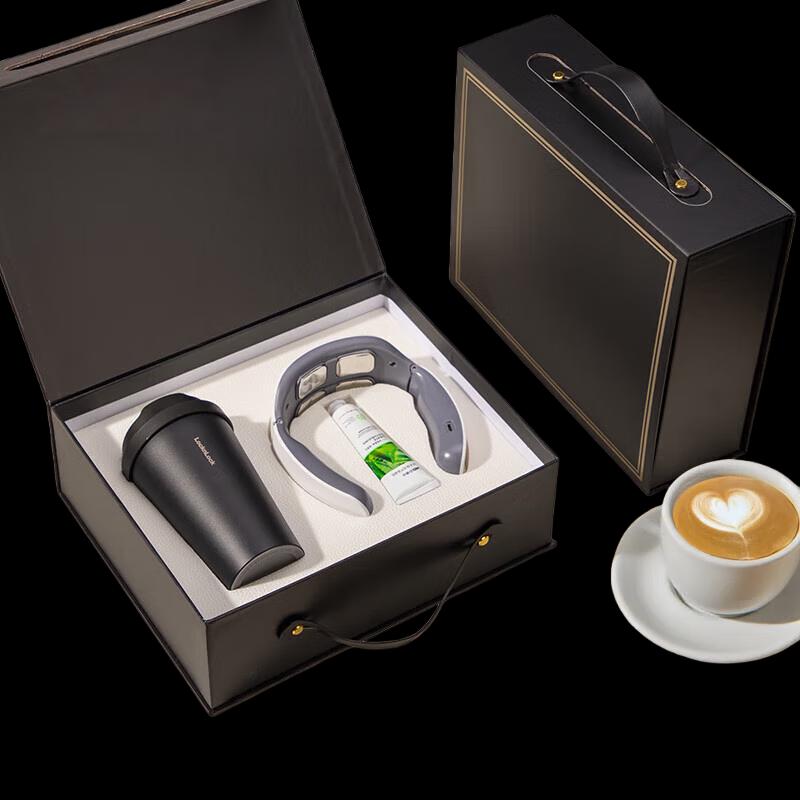 Practical Coffee Cup & Neck Massager Gift Set