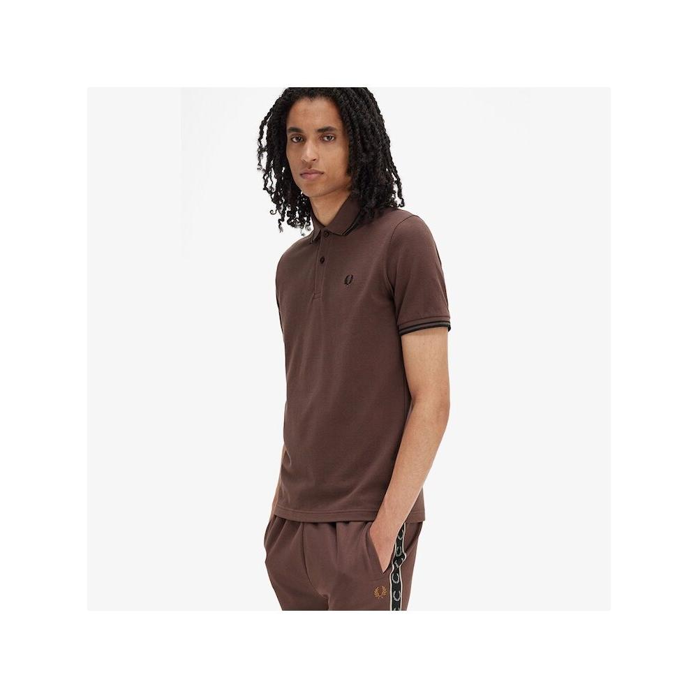 Fred Perry [hq Genuine] Fred Perry [m12] Twin Tip Fred Perry Shirt  V49  Afpm2410012 V49 qzgAfpm2410012 V49