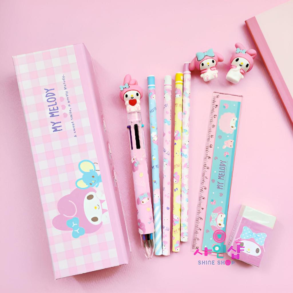 Sanrio Characters Popular Stationery Set (My Melody)