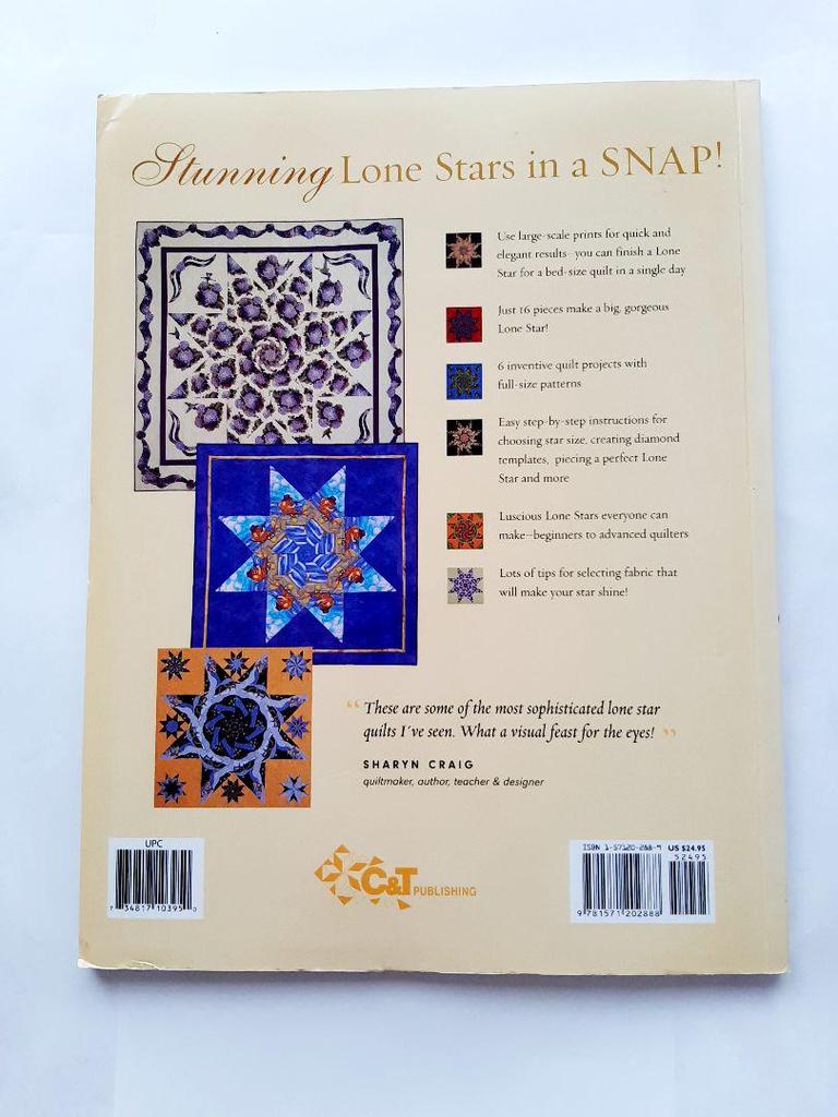 [USED] Easy & Elegant Lone Star Quilts
