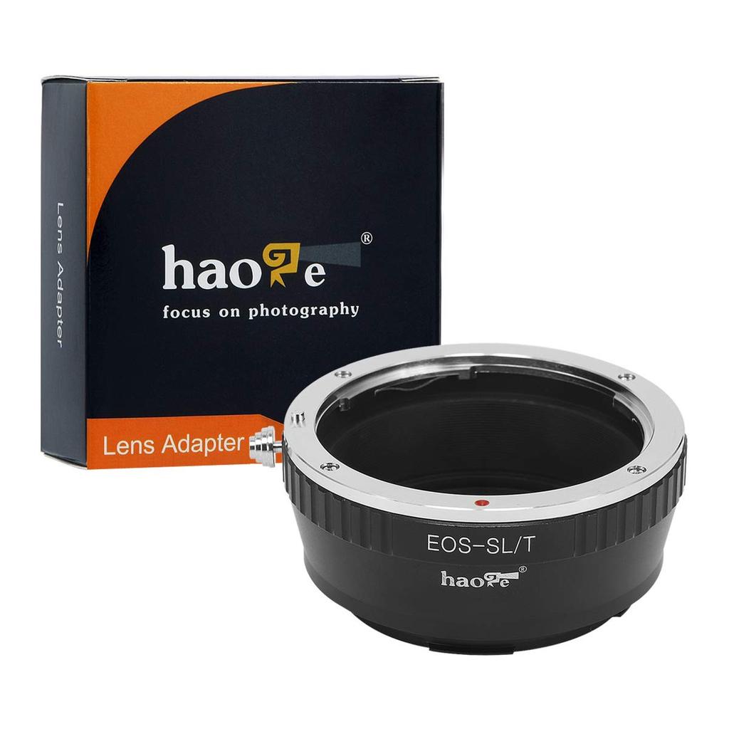 Haoge Manual Lens Mount Adapter for Canon EOS EF EFS Lens to Leica Typ CL Typ Panasonic S5 L-Mount Cameras T, 701, Typ701, TL, TL2, (2017), SL, 601,