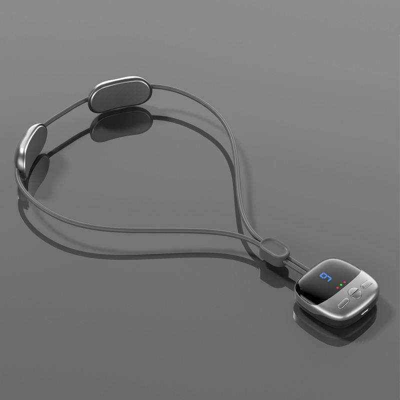 Smart Hanging Hands-Free Neck Protector Cervical Spine Massager Portable Mini Pulse Shoulder Massage Compress Nursing