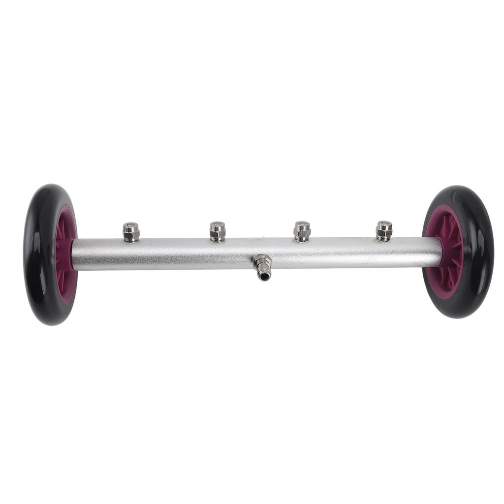 Undercarriage Clner 16 Inch 4000PSI High Pressure Under Car Wash Water Broom with Extension Rod for Truck SUV Trailer