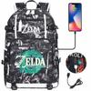 69 Game Print Teen Student Backpack Large Capacity Casual Travel Daypack for Boys and Girls