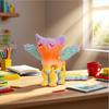 3D Printed Multi-jointed Figurine Movable Angel Demons Cat Animal Figure For Desk Decoration & Home Accessories